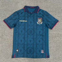 Ecuador 25/26 Blue Red Trim Away Soccer Jersey