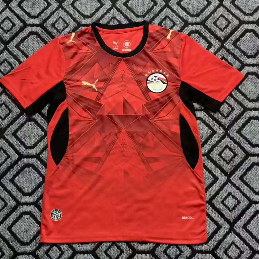 Egypt 2026 Red/Black Home Jersey