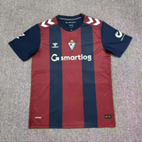Eibar 26/27 Red/Navy Stripes Home Jersey