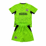 Eindhoven 26/27 Green/Black Goalkeeper Kids Jersey Set