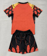 Eindhoven 26/27 Orange/Black Honeycomb Kids Jersey Set