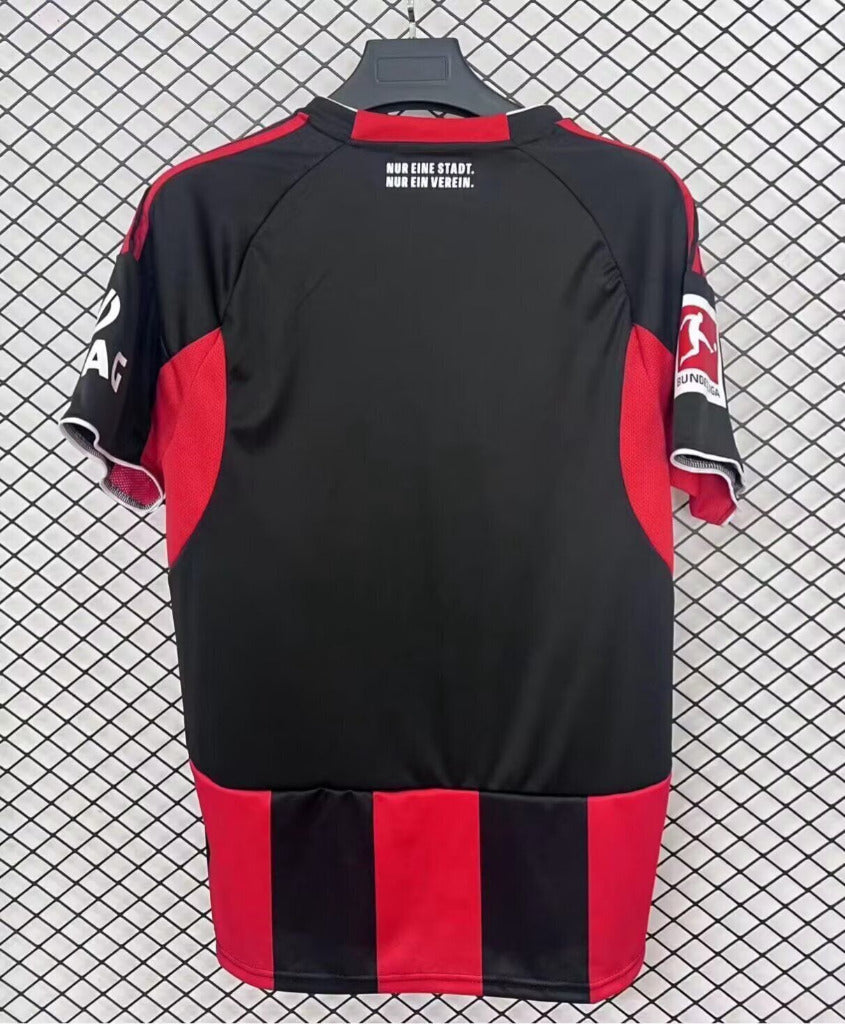 Eintracht Frankfurt 25/26 Red/Black Stripe Home Jersey
