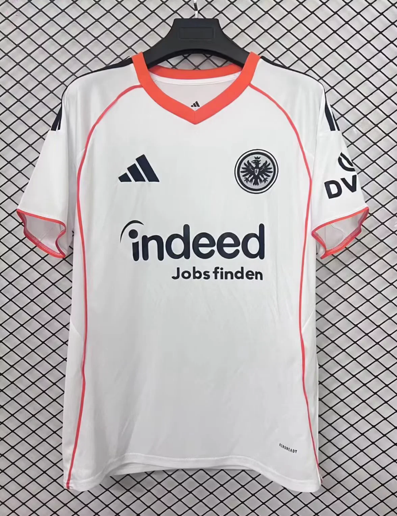 Eintracht Frankfurt 25/26 White Away Jersey