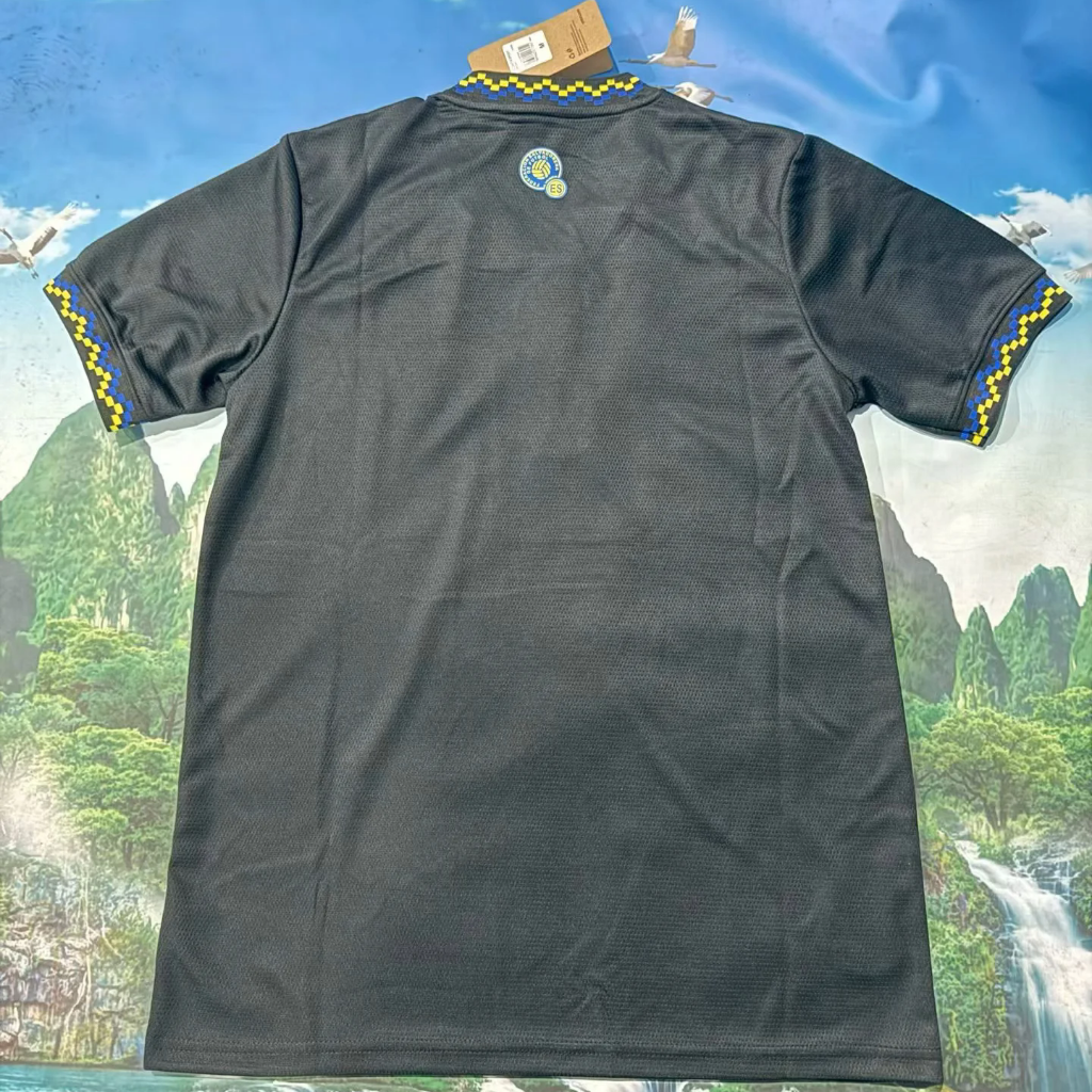 El Salvador 2026 World Cup Black/Neon Yellow Third Jersey