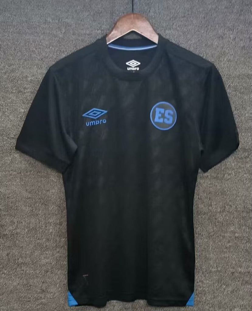 El Salvador 26/27 Black/Blue Away Jersey
