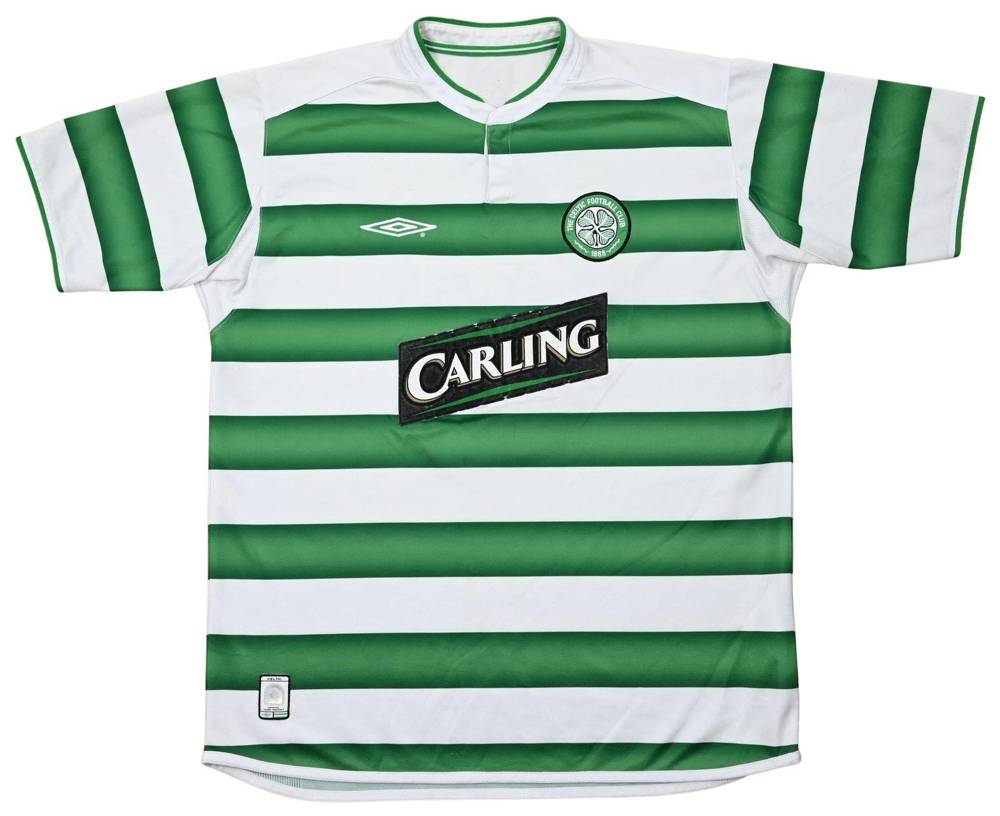 Celtic 2003/04 Vintage-Retro-Heimtrikot