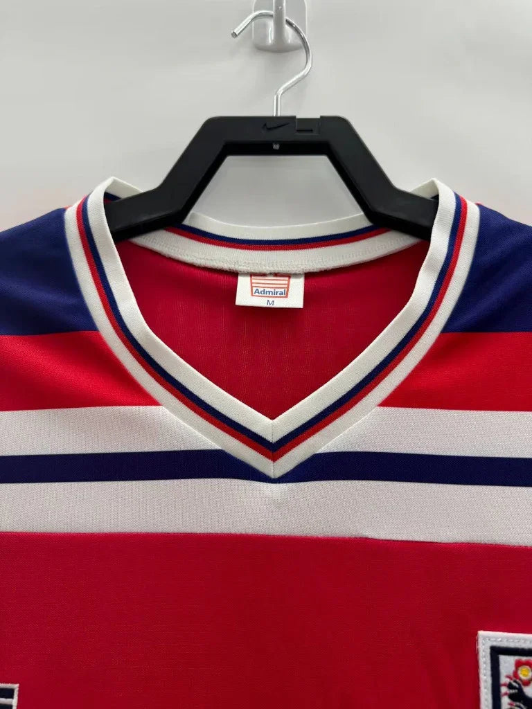 England 1982 Vintage Retro Away Jersey