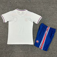 England 1982 Vintage Retro Home Kids Jersey Set