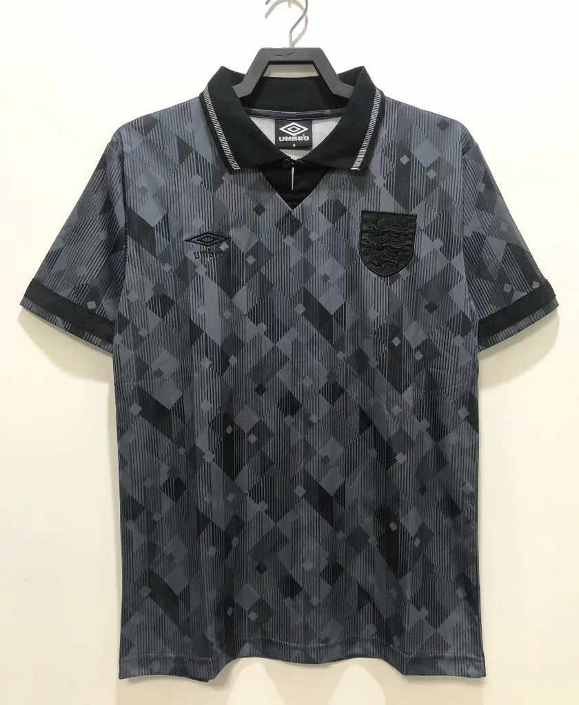 England 1990 Vintage Retro Away Jersey