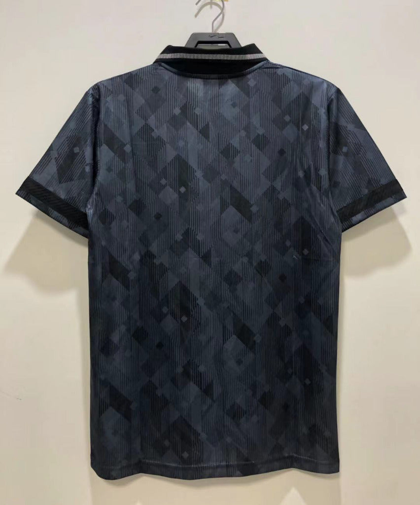 England 1990 Vintage Retro Away Unmarked Jersey - Concept Kits