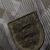 England 1990 Vintage Retro Away Unmarked Jersey - Concept Kits