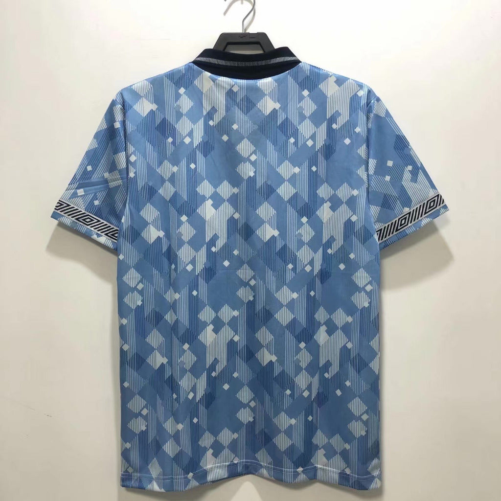 England 1990 Vintage Retro Second Away Jersey