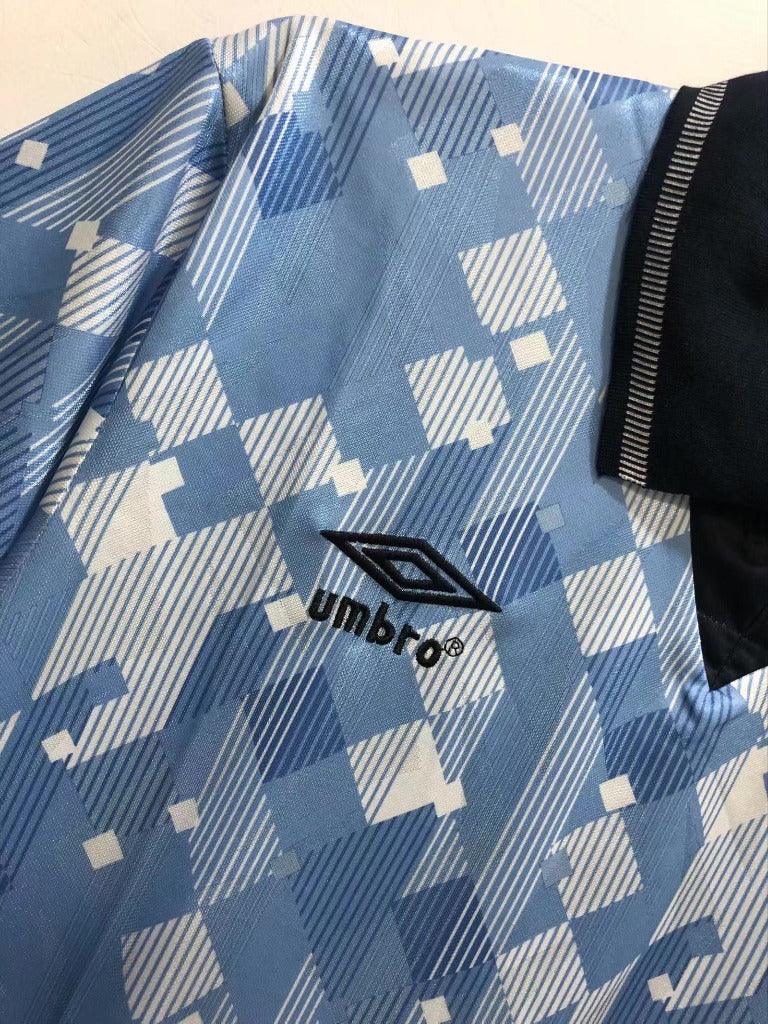 England 1990 Vintage Retro Second Away Jersey