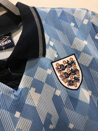England 1990 Vintage Retro Second Away Jersey