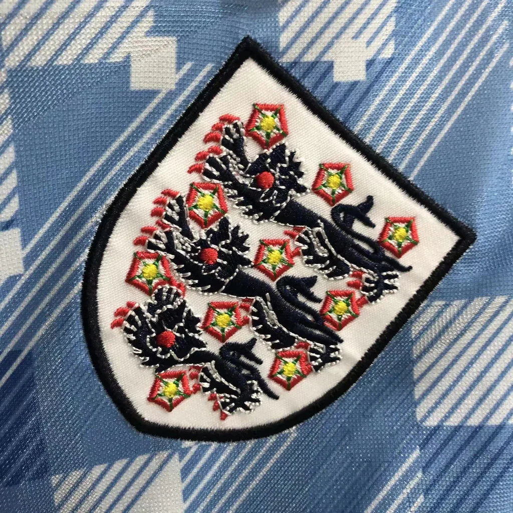 England 1990 Vintage Retro Second Away Jersey