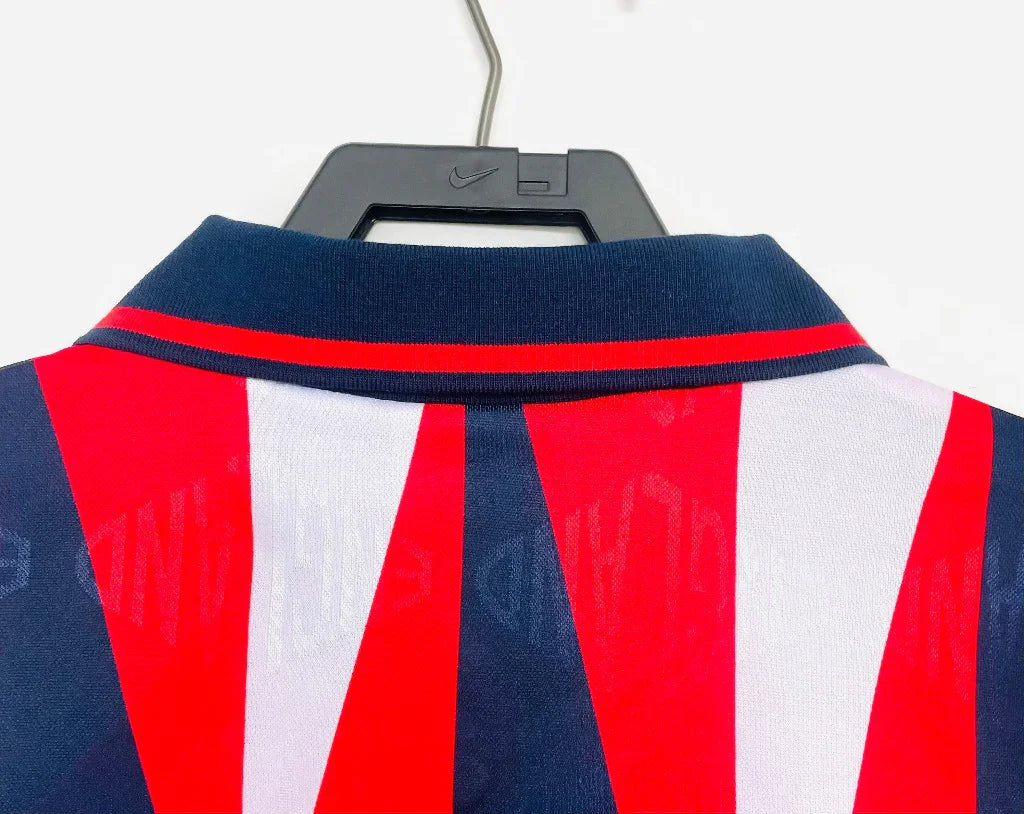 England 1992 Vintage Retro Away Jersey