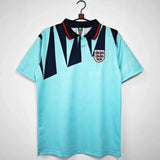 England 1992 Vintage Retro Blue Third Jersey