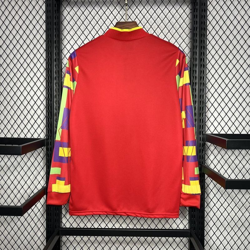 England 1995/96 Vintage Retro Goalkeeper Long Sleeve Jersey