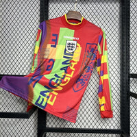England 1995/96 Vintage Retro Goalkeeper Long Sleeve Jersey
