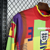 England 1995/96 Vintage Retro Goalkeeper Long Sleeve Jersey