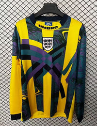 England 1995 Yellow/Black Home Goalkeeper Jersey