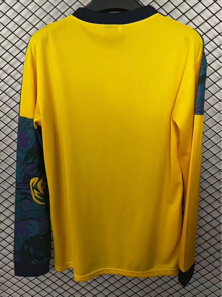 England 1995 Yellow/Black Home Goalkeeper Jersey
