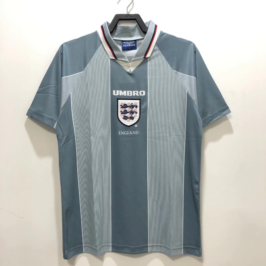 England 1996 Vintage Retro Away Jersey - Concept Kits