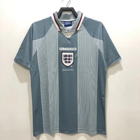 England 1996 Vintage Retro Away Jersey - Concept Kits