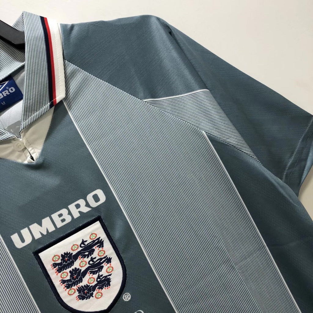 England 1996 Vintage Retro Away Jersey - Concept Kits