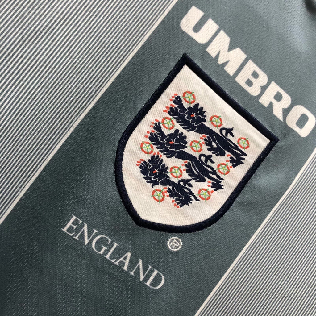 England 1996 Vintage Retro Away Jersey - Concept Kits