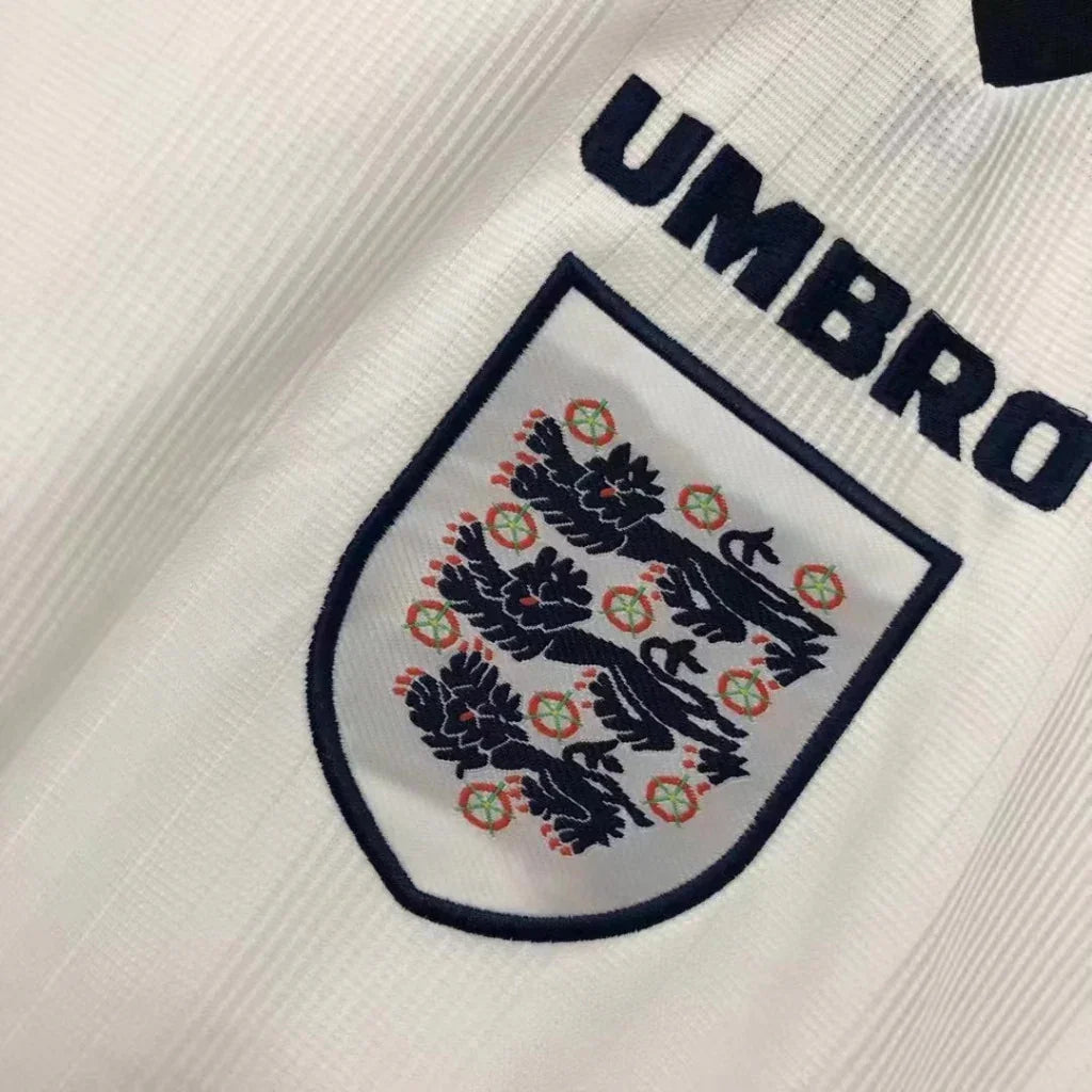England 1996 Vintage Retro Home Jersey - Concept Kits