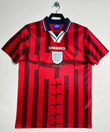 England 1998 Vintage Retro Away Jersey