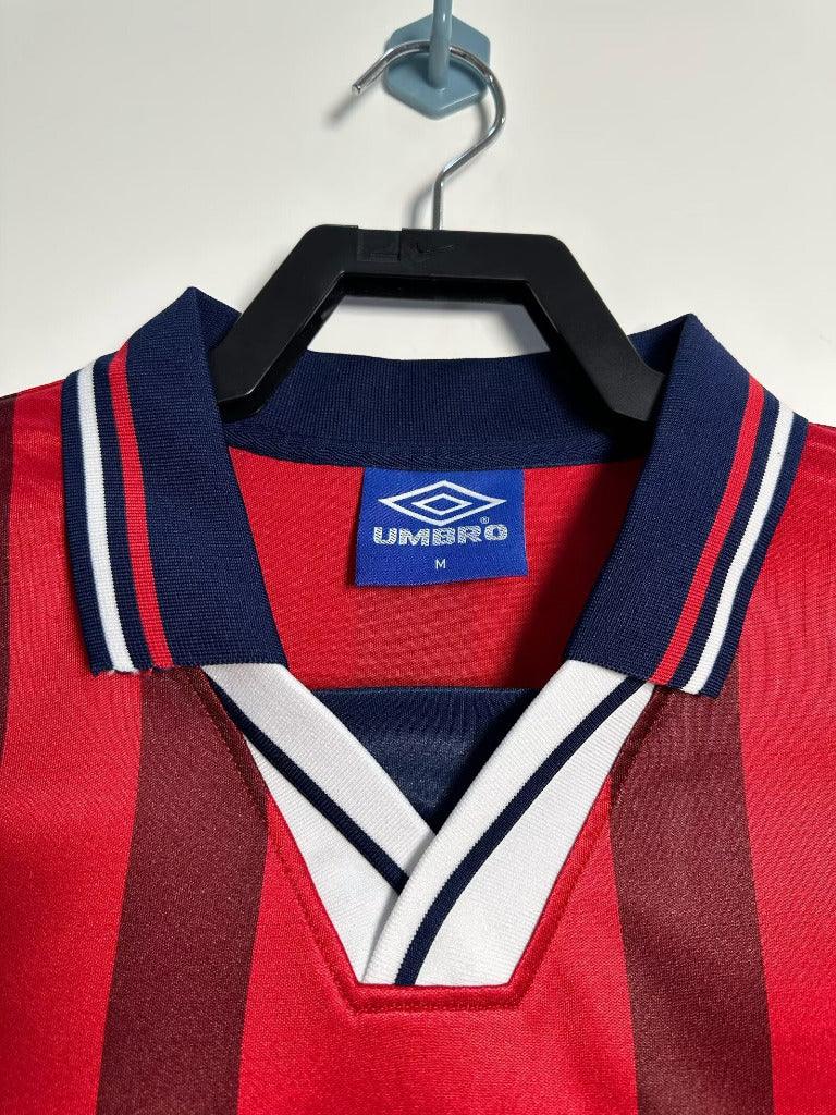 England 1998 Vintage Retro Away Jersey