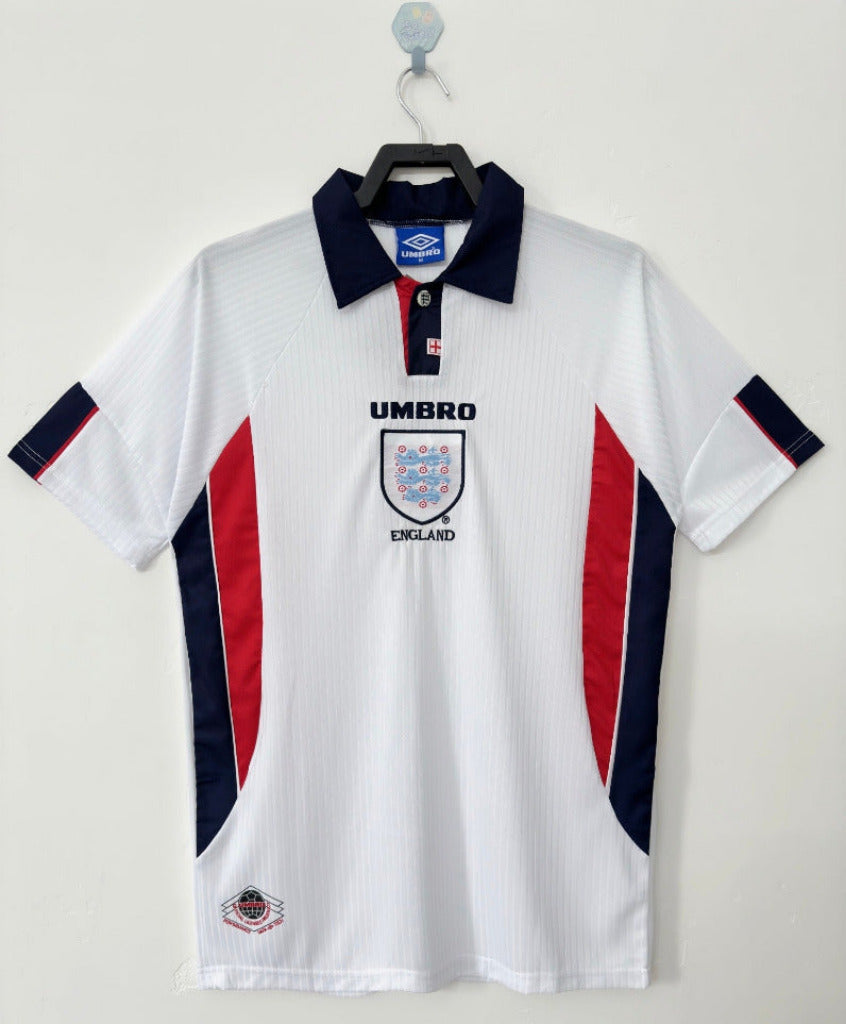 England 1998 Vintage Retro Home Jersey - Concept Kits