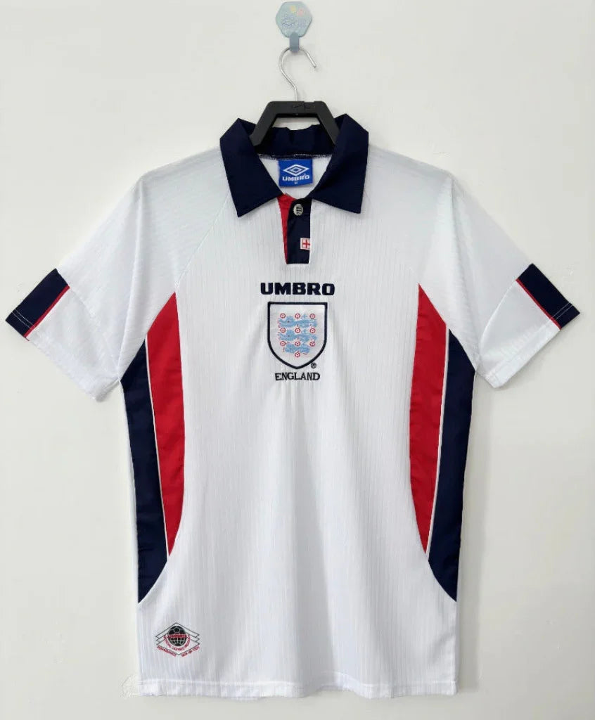 England 1998 Vintage Retro Home Jersey - Concept Kits