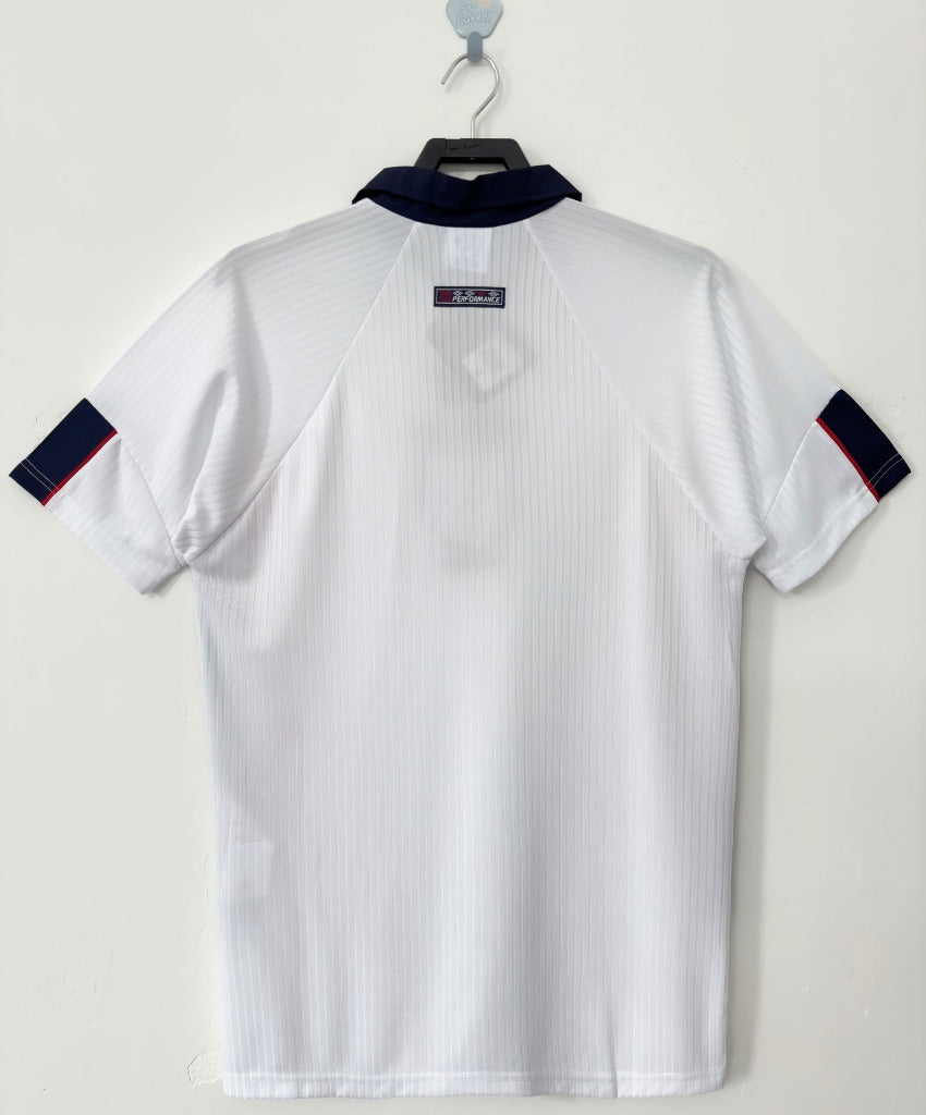 England 1998 Vintage Retro Home Jersey - Concept Kits