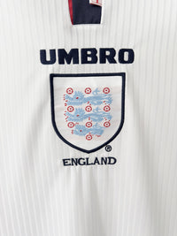 England 1998 Vintage Retro Home Jersey - Concept Kits