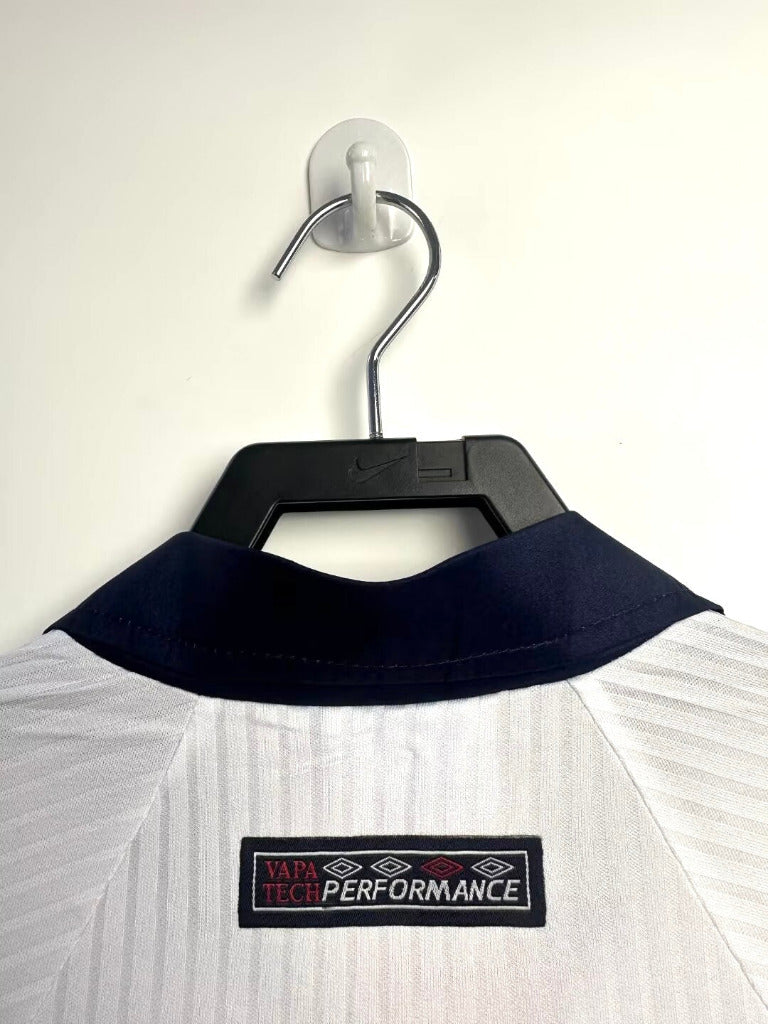 England 1998 Vintage Retro Home Jersey - Concept Kits
