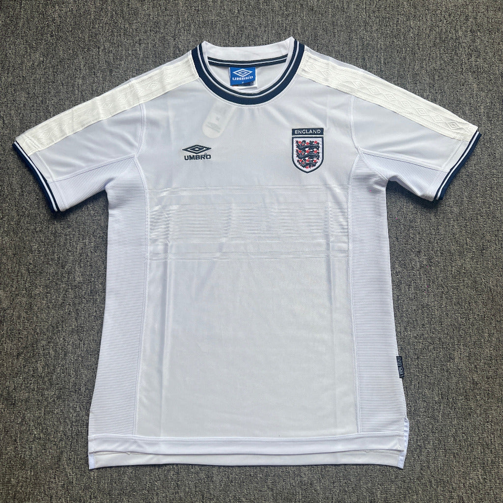 England 1999/01 Vintage Retro White Home Jersey