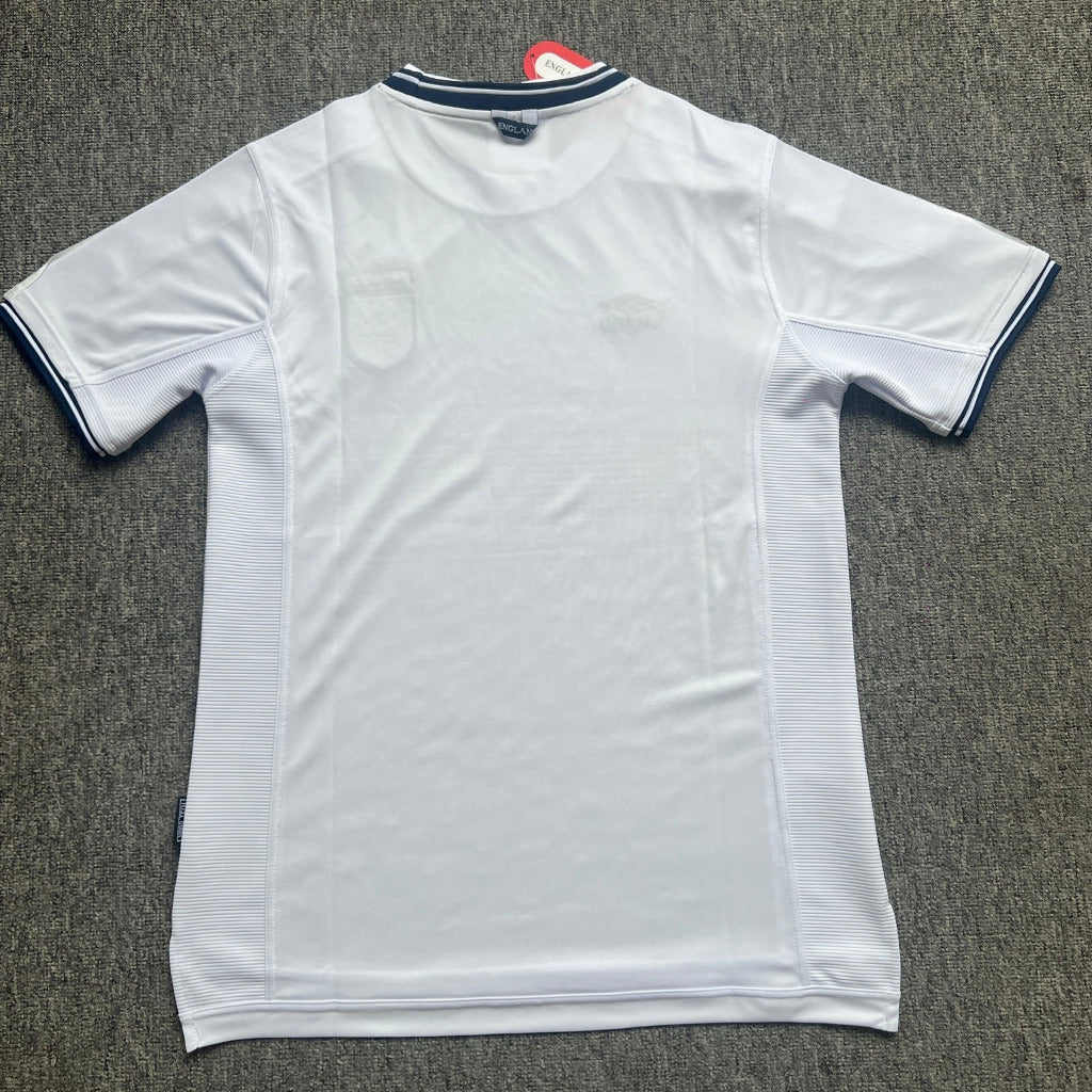 England 1999/01 Vintage Retro White Home Jersey