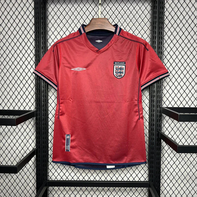 England 2002 Vintage Retro Away Jersey
