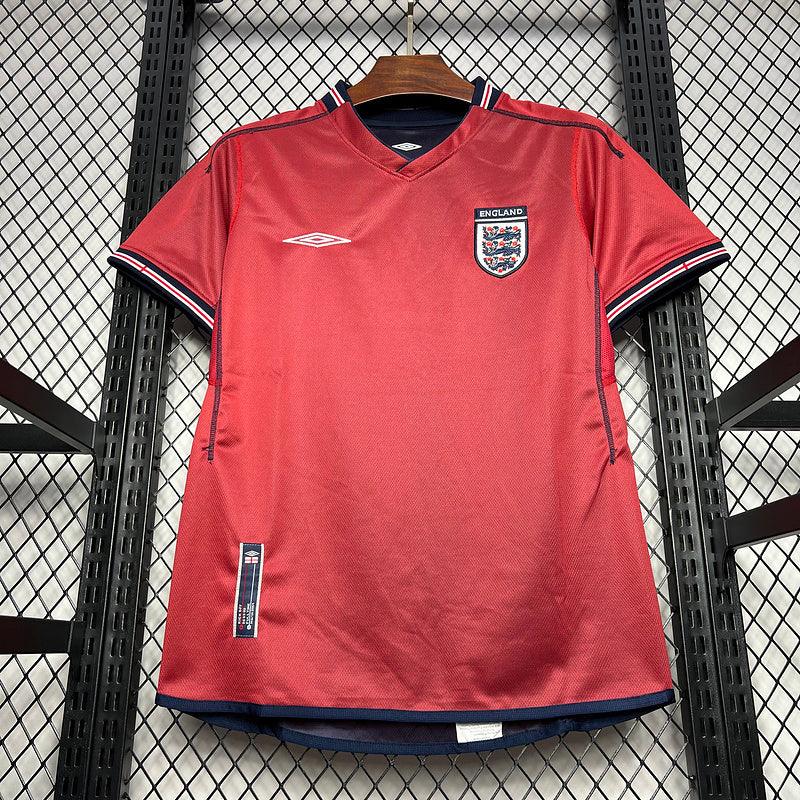England 2002 Vintage Retro Away Jersey