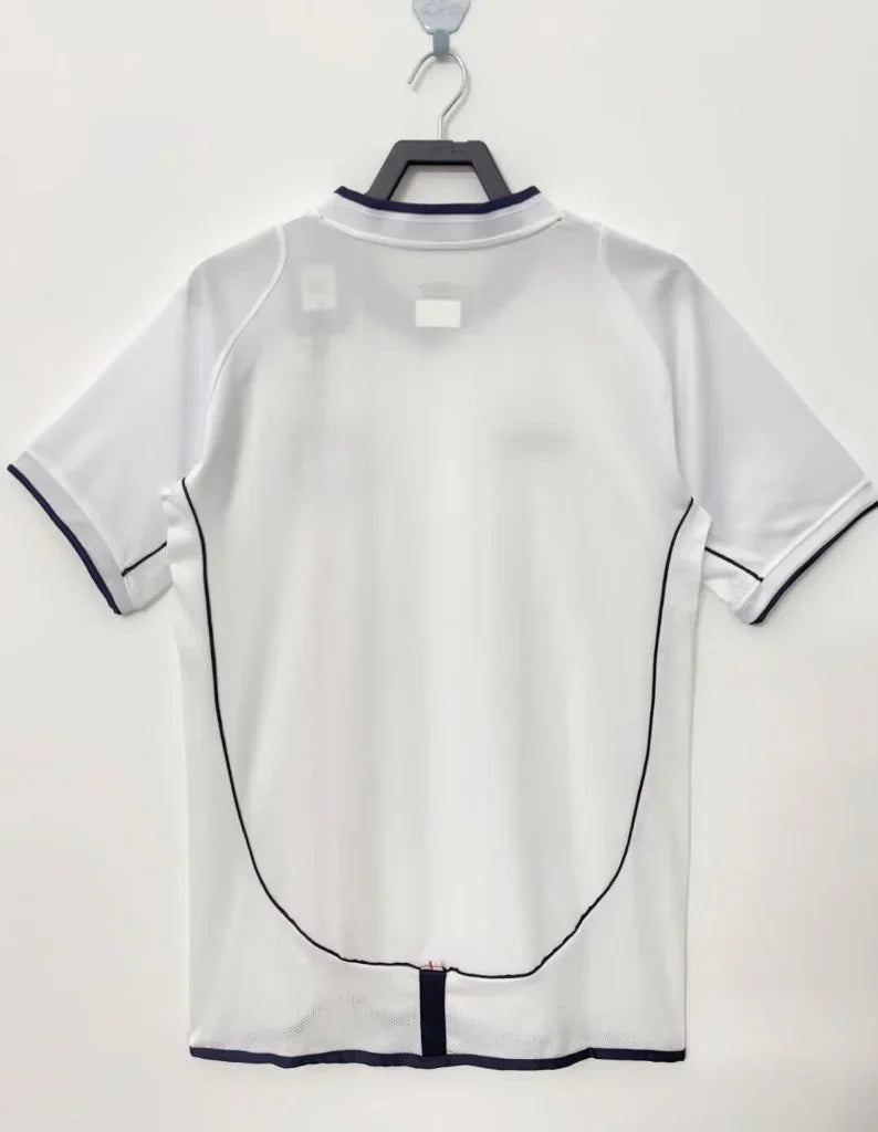 England 2002 Vintage Retro Home Jersey