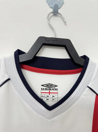 England 2002 Vintage Retro Home Jersey