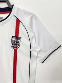 England 2002 Vintage Retro Home Jersey