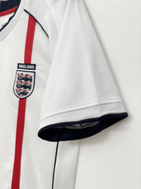 England 2002 Vintage Retro Home Jersey