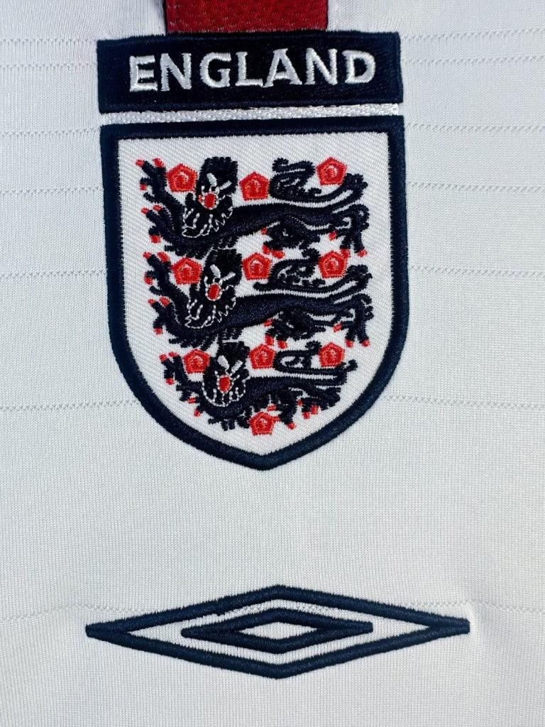 England 2004 Vintage Retro Home Jersey