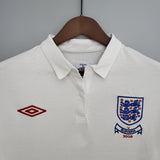 England 2010 Retro White Home Jersey