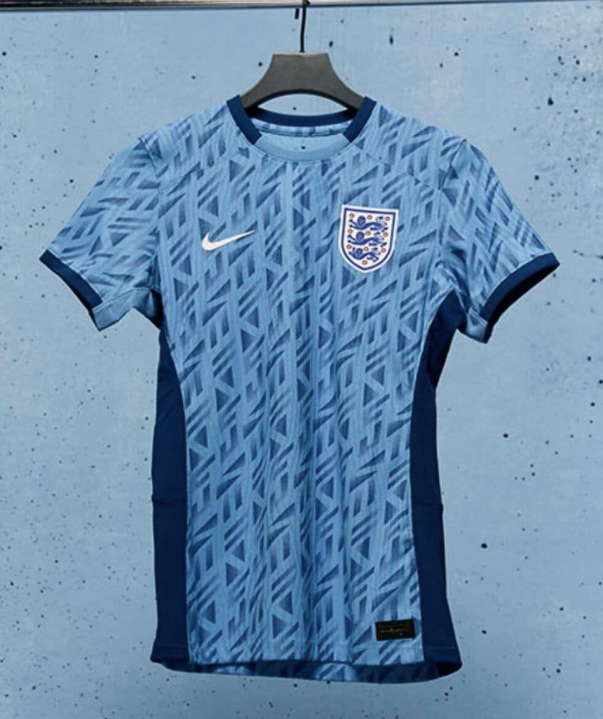 England 2023 Retro Women World Cup Blue Jersey