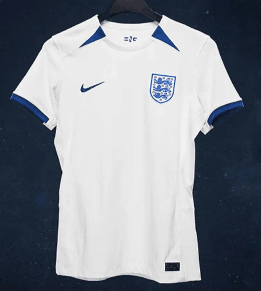 England 2023 Retro Women World Cup White Jersey